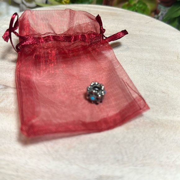 Pandora bracelet charm 925 Turquoise bloom retired - Picture 5 of 5